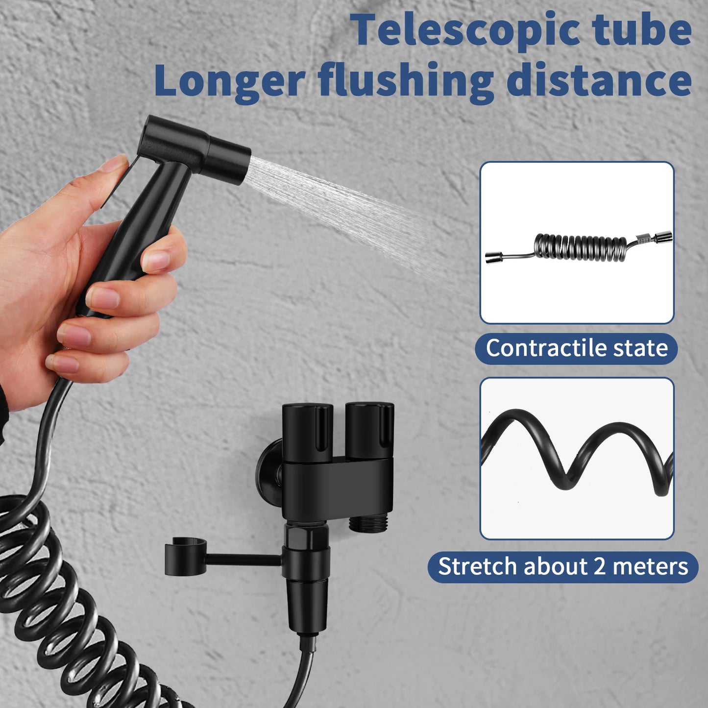 WALL WUDU & ISTINJA BIDET SPRAYER
