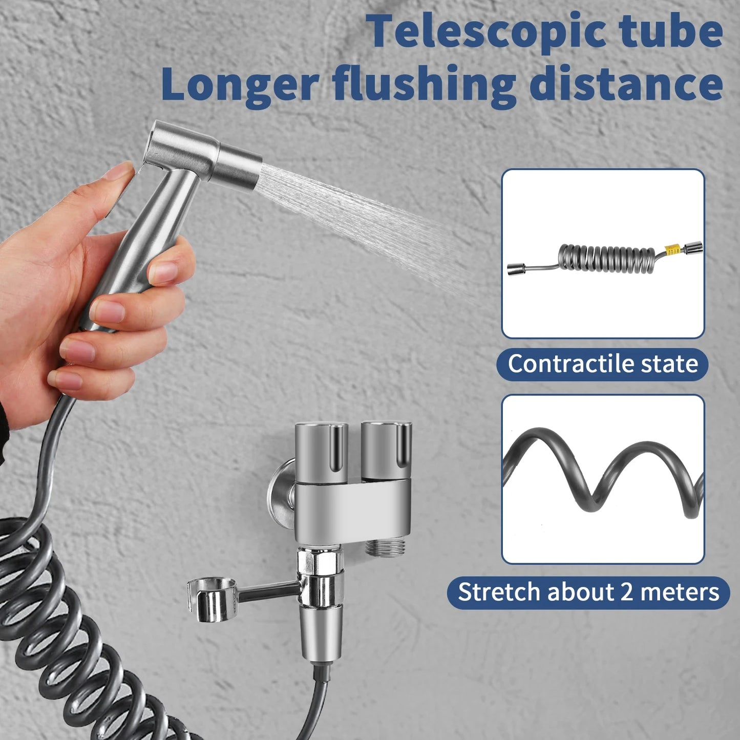 WALL WUDU & ISTINJA BIDET SPRAYER