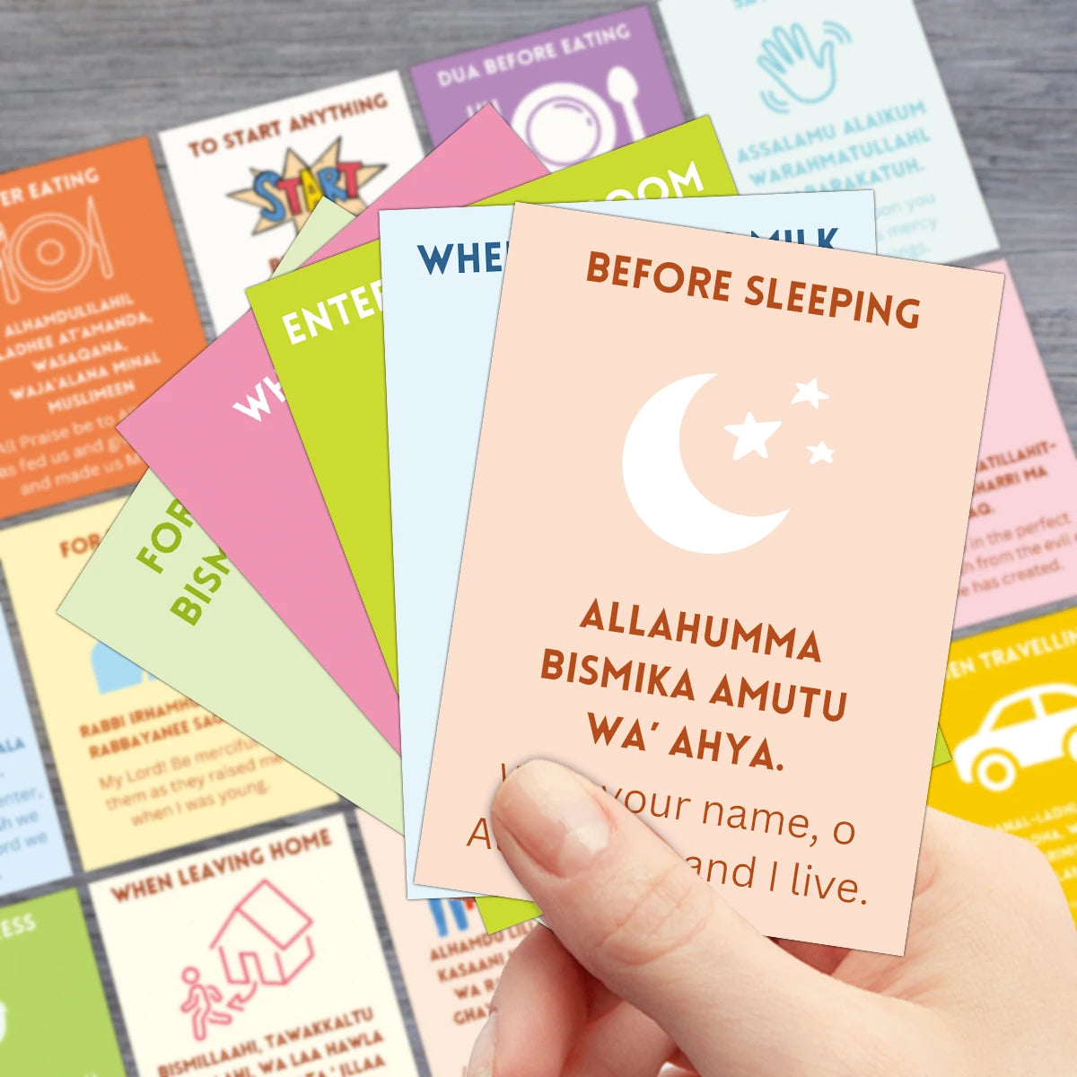 DUA DAILY PRAYER CARDS SET