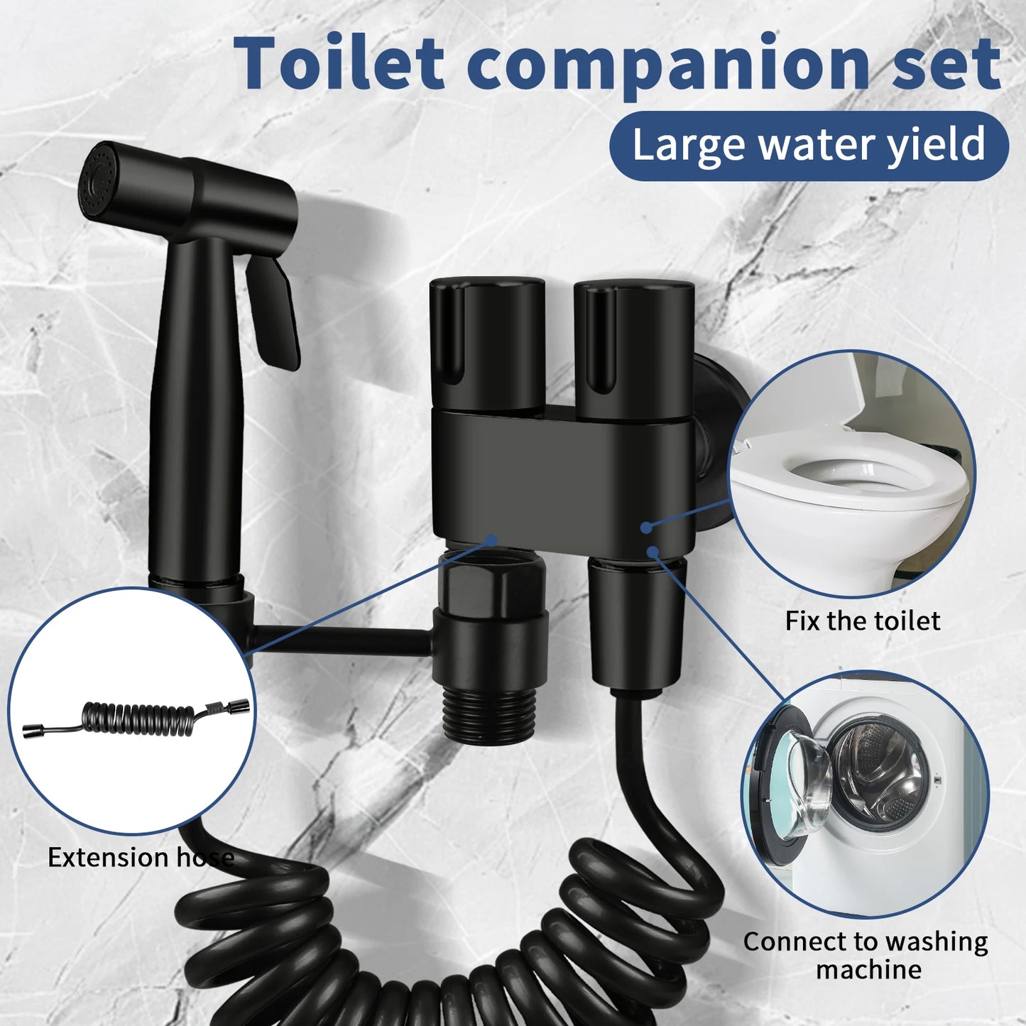 WALL WUDU & ISTINJA BIDET SPRAYER