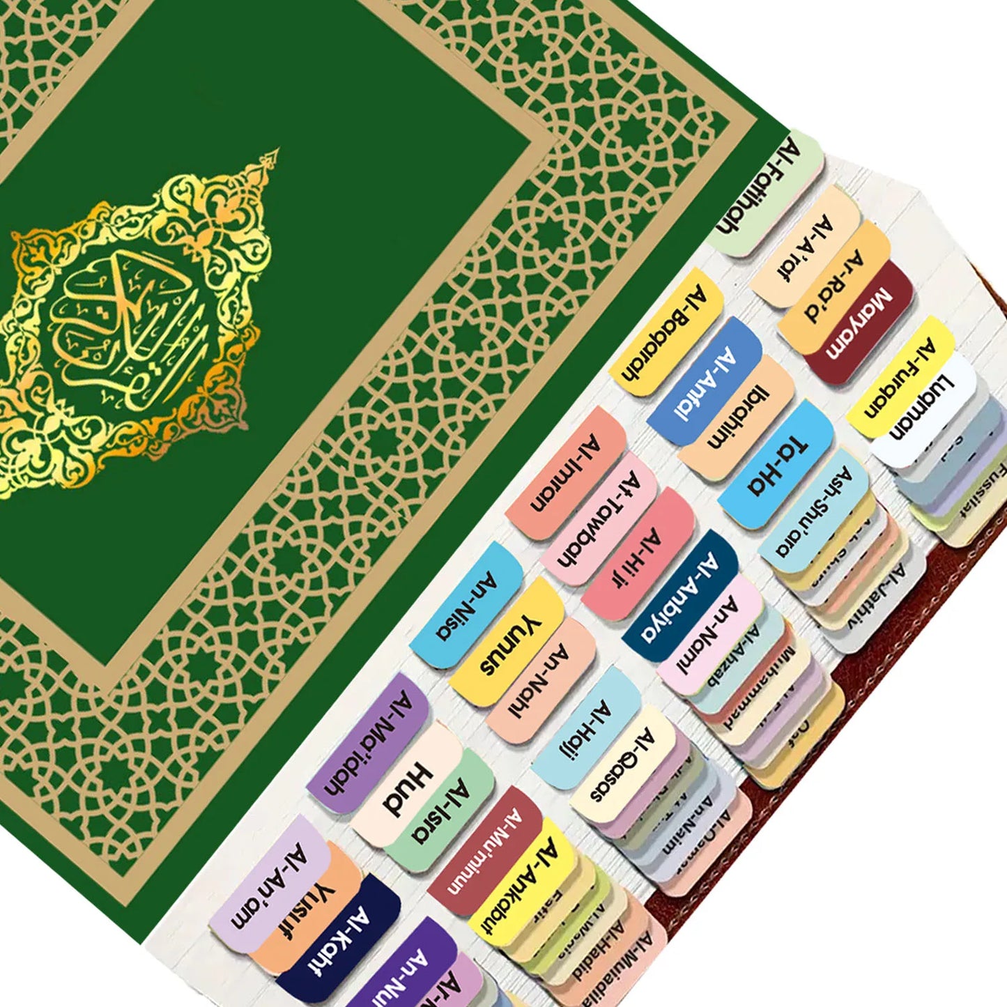 MUSHAF TABS — Quran Surah Index Tabs