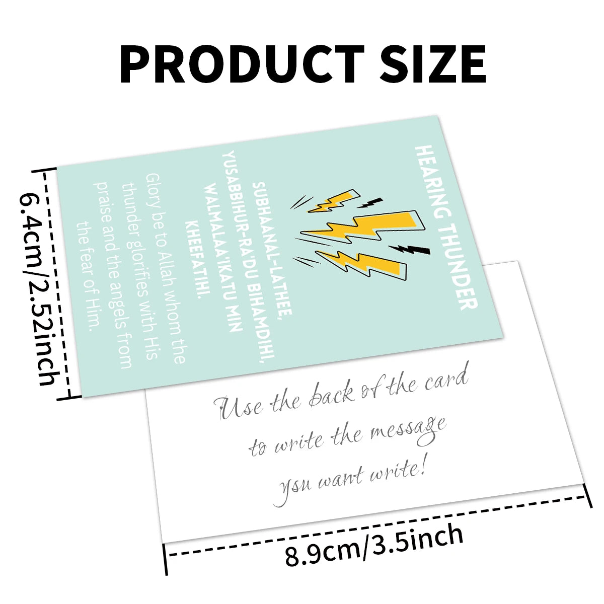 DUA DAILY PRAYER CARDS SET