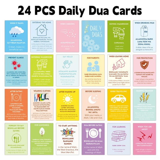 DUA DAILY PRAYER CARDS SET